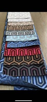 জ্যাকওয়ার্ড চেনিল কাপড় সোফা উপাদান বিলাসবহুল অভ্যন্তরের জন্য 25 দিনের ডেলিভারি বিস্তারিত